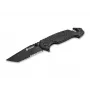 Dönges Basic Tactical zsebkés 01DG003 fekete rozsdamentes acél Drop Point Combination Edge