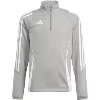 adidas Tiro 24 edzőpóló gyerek pulóver szürke IR9363 116cm