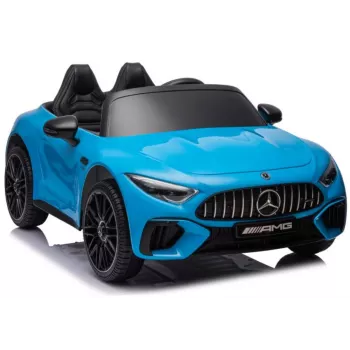 Mercedes AMG SL63 akkumulátoros autó kék fényezés