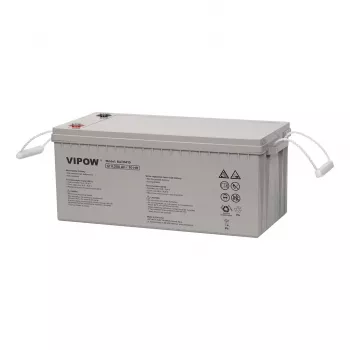 VIPOW BAT0419 12V 200Ah gél akkumulátor – Deep-Cycle VRLA napenergiához, UPS-hez és távközléshez
