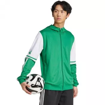 Férfi adidas Squadra 25 kapucnis pulóver zöld és fehér JP3164 L