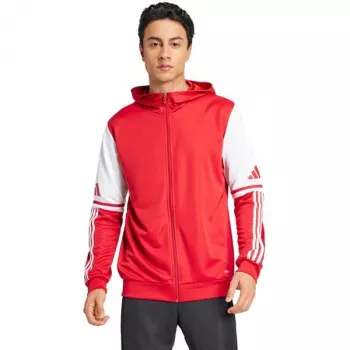 Férfi adidas Squadra 25 kapucnis pulóver piros JD2990 M