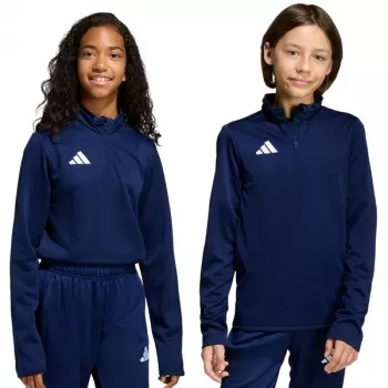 adidas Entrada 26 edzőpóló gyerek pulóver navy JZ6638 164cm