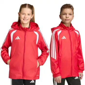 adidas Tiro 26 League széldzseki gyerekdzseki piros JY9724 152cm