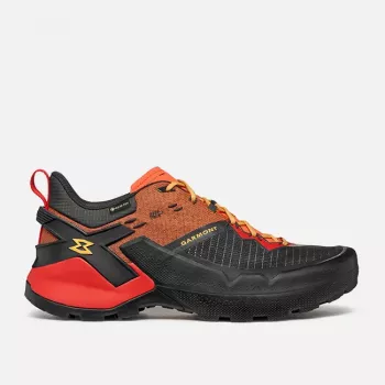 GORE TEX Garmont 9.81 Onyx Gtx cipő - raven black/firecracker orange 41-es méret