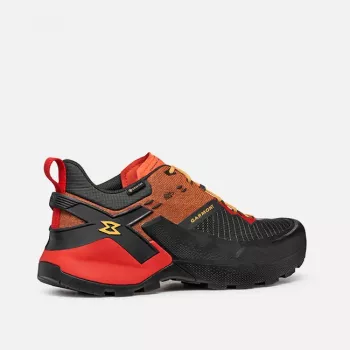 GORE TEX Garmont 9.81 Onyx Gtx cipő - raven black/firecracker orange 41-es méret