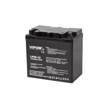 VIPOW gél akkumulátor 12V 55Ah