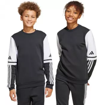 Gyerek pulóver adidas Squadra 25 Sweat Crew fekete JE2773 164cm