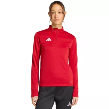Női edzőpóló adidas Entrada 26 Training Top piros JZ6645 M