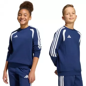Gyerek pulóver adidas Tiro 26 League Sweat Crew tengerészkék KF5821 140cm