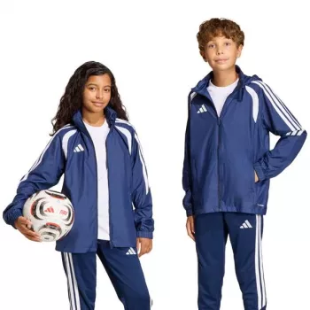 adidas Tiro 26 League Windbreaker gyerek széldzseki tengerészkék JY9725 128cm