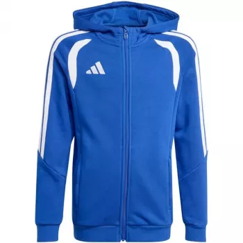 Gyerek kapucnis pulóver adidas Tiro 26 League Sweat Full Zip Hoodie kék KF9102 152cm