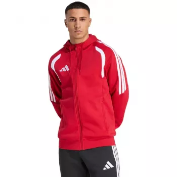 adidas Tiro 26 League Sweat Full Zip Hoodie férfi kapucnis pulóver piros KF9106 M
