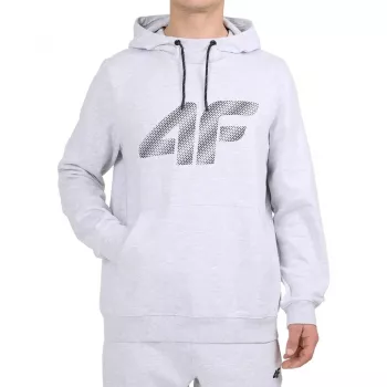 4F M2548 férfi pulóver hűvös világosszürke melírozott 4FWMM00TSWSM2548 27M L