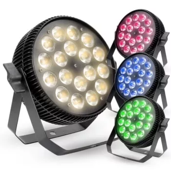 LIGHT4ME ALU TETRA RGBW PAR 18x10W reflektorfény színpadi világításhoz