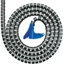 HellermannTyton 161-64301 Spiralflex SFPP spirálcső, polipropilén, fekete, 10 mm külső átmérő, 25 m hossz, -60 és 110 °C között