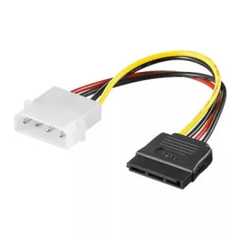 EXSYS S-ATA tápkábel 1 x 4 tűs–1 x 15 tűs, 15 cm (EX-K3610)