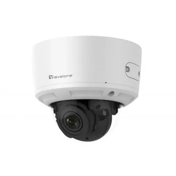 LevelOne FCS-3098 Gemini Zoom Dome IP-kamera 8MP H.265 PoE IR beltéri/kültéri