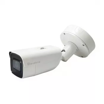 LevelOne FCS-5095 8MP kültéri bullet IP-kamera IR-rel, PoE, IK10