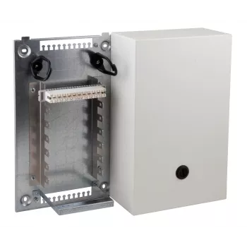EFB Elektronik VKA8 üvegszálas fali ház alaplemezzel és VKA-szerelőkészlettel 10DA 46019N.1V10