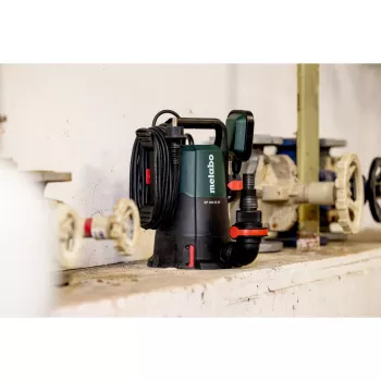 Metabo KP 160-35 SF kombinált merülő-/nyomószivattyú 500 W, 16000 l/h, 7,5 m, 35 mm részecske, 10 m kábel, fekete/zöld 601792000