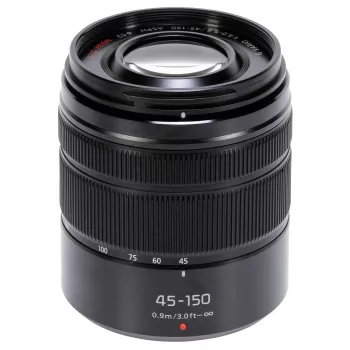 Panasonic Lumix G Vario 45-150mm f/4.0-5.6 ASPH MEGA O.I.S. objektív Micro Four Thirds-hez - H-FS45150EKA