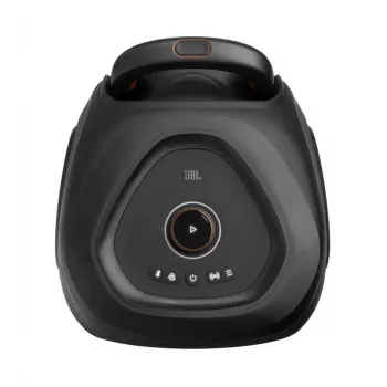 JBL PartyBox 330 hordozható party hangszóró 240W RMS, 18h akkumulátor, IPX4 fröccsenésálló, Bluetooth 5.1, dinamikus fény show, kerekek és teleszkópos fogantyú, fekete