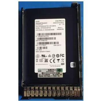 HPE 240GB SATA 6G Read Intensive SFF 2,5 inch Hot-Swap SSD SmartDrive Carrierrel 875652-001