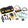 Fluke Networks LinkIQ Duo ipari Ethernet kábel- és hálózattesztelő készlet M12 adapterekkel, PoE, akár 10 Gb/s, Li-Ion, CAT 3-8 6029135