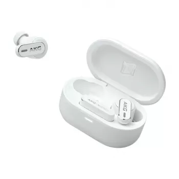 AKG N5 Hybrid Wireless Noise-Cancelling In-Ear Headphones White Bluetooth 5.3