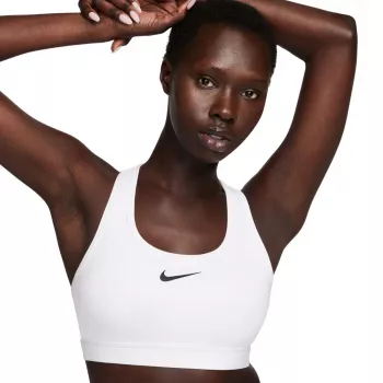 Nike Swoosh Medium Support sportmelltartó fehér XL