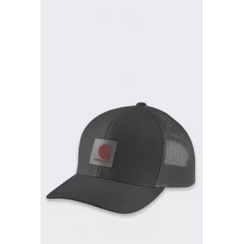 Carhartt Twill Mesh-Back Logo Patch sapka - fekete