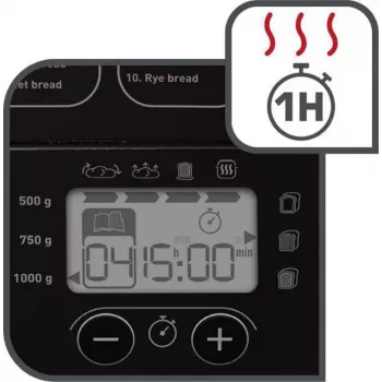 Tefal Pain Plaisir kenyérsütő gép PF220838, 650 W, fekete