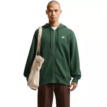 Nike férfi Club BB cipzáras kapucnis dzseki zöld 2XL
