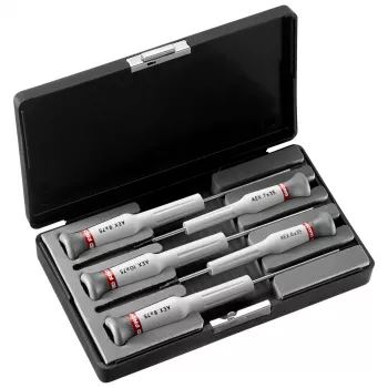 Facom AEX.J1 Micro-Tech Torx precíziós csavarhúzó-készlet 5 darabos T6-T10