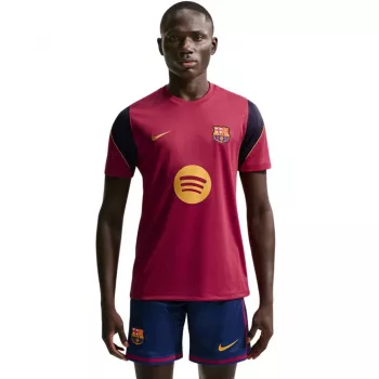 Nike FC Barcelona Strike férfi futball edzőpóló Dark Wine XL