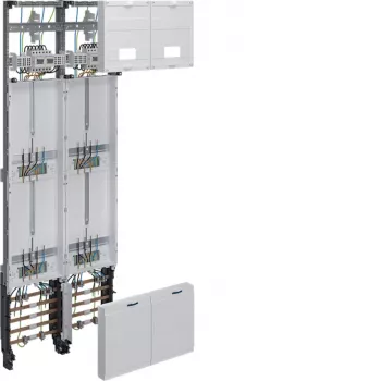 Hager ZK53Q7NT universZ komplett mérőtábla 1350x500mm 3 fázisú 4 mérőhely 10 mm² leválasztó funkcióval