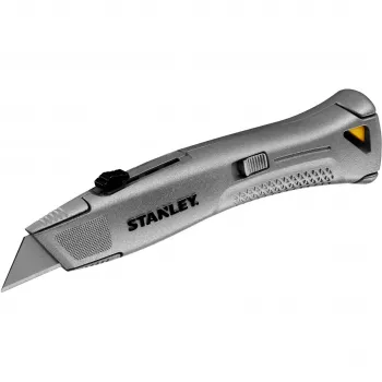 Stanley FMHT10505-0 FatMax nehéz zsebkés behúzható pengével ezüst/fekete pengtartóval és 3 pengével