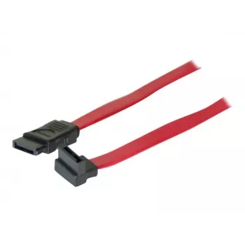 TECLINE SATA-kábel, 7-pin SATA dugó 7-pin SATA dugóra, 1,0 m, piros 314000
