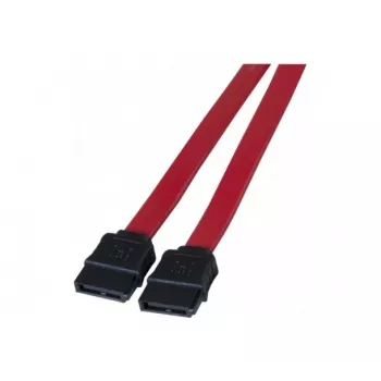 TECLINE SATA-kábel, 7-pin SATA dugó 7-pin SATA dugóra, 1,0 m, piros 314000