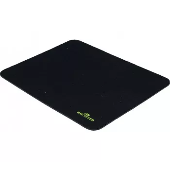 Exertis Connect egérpad, újrahasznosított anyag, 220 x 180 mm, fekete