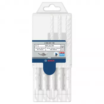Bosch SDS plus-3 fúrókalapács-fúróhegy készlet 5 részes (5-10 mm) 2608837138