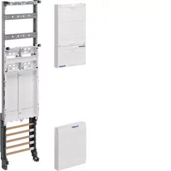 HAGER ZH32ES komplett mérőtábla, 1 mezős, eHZ, 1050 mm magasság