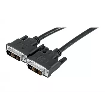 EXERTIS CONNECT DVI-D Single Link monitorkábel, dugó-dugó, 18+1 pólus, 1,0 m, fekete 127471