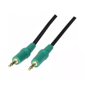 EXERTIS CONNECT audiokábel, 3,5 mm-es sztereó jack dugó-dugó, 1,8 m, fekete EXC108895