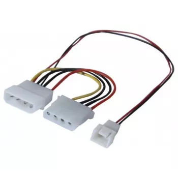 EXERTIS CONNECT Molex – 3 tűs ventilátor táp-adapterkábel 15 cm (EXC146851)
