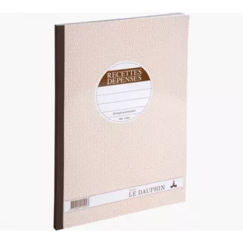 Le Dauphin Manifold Recettes-Dépenses, 297 x 210 mm, dupli (1502D) – 1 blokk