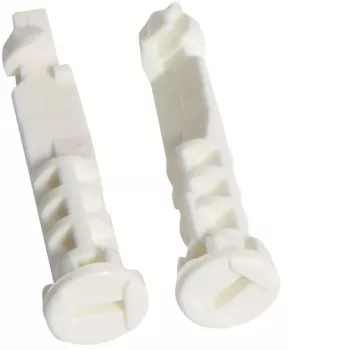 HAGER ZZ71A tömítőcsavar, 2 darab, acél, 6 mm átmérő, 30 mm hossz, Somfy csőmotorokhoz