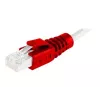 EXERTIS CONNECT RJ45 törésvédő hüvely, piros, 10 darabos csomag 253014