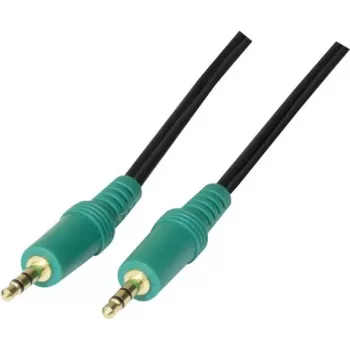 EXERTIS CONNECT 3,5 mm sztereó audiokábel, dugó–dugó, 10 m, fekete 108898